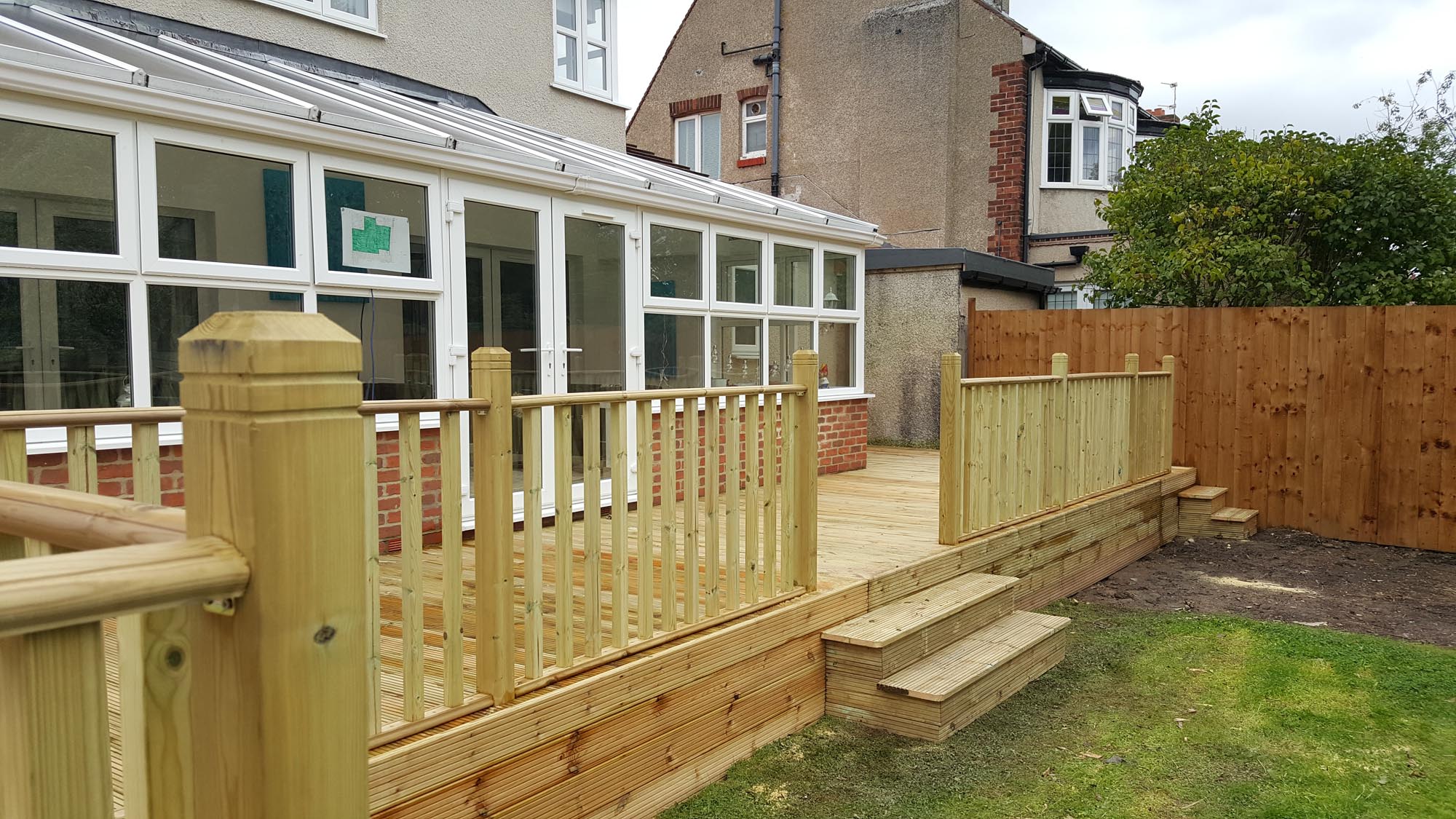 Decked Patio