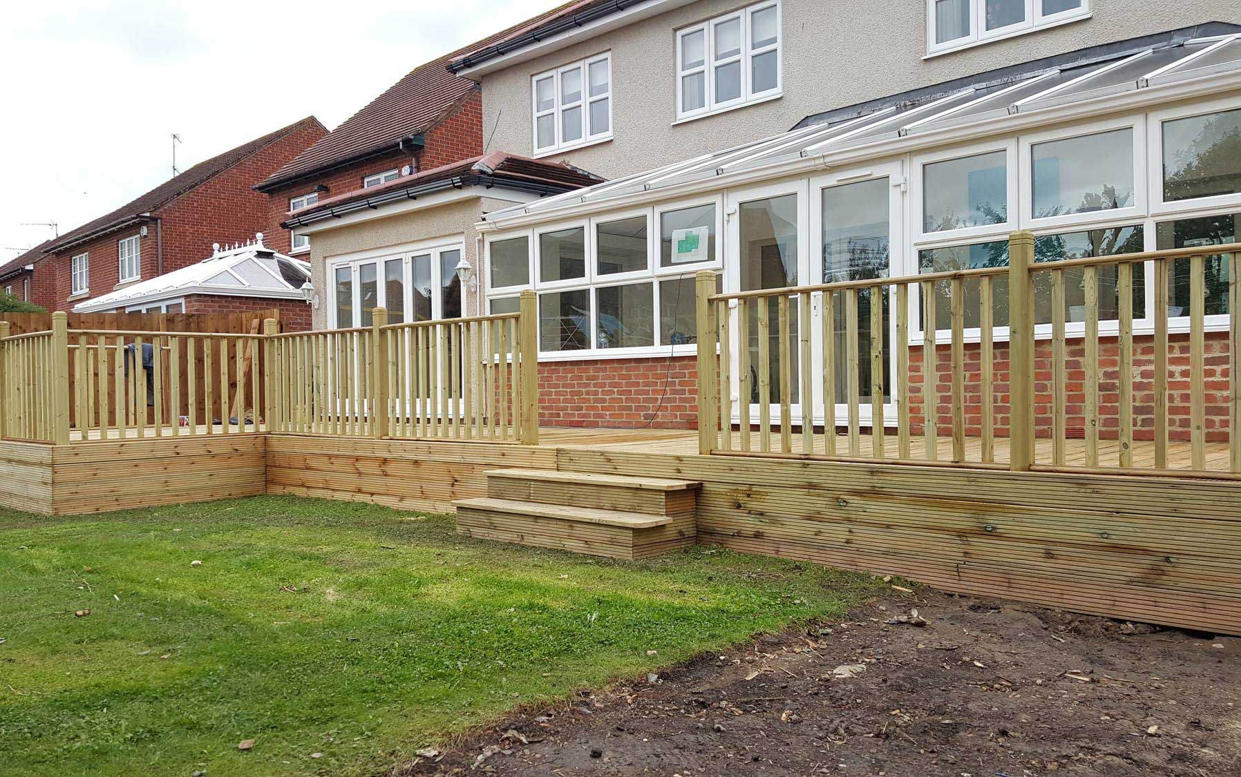 Decking - Decked Patio Sunderland