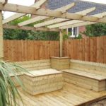 Decked Area with Pergola and Seating